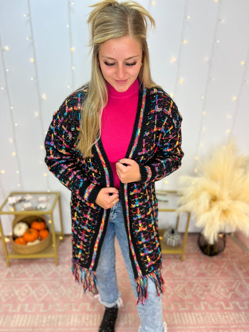 FINAL SALE Cardigan of Many Colors