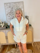 Day Off Romper-Blu Pepper-The Lovely Closet, Women's Fashion Boutique in Alexandria, KY