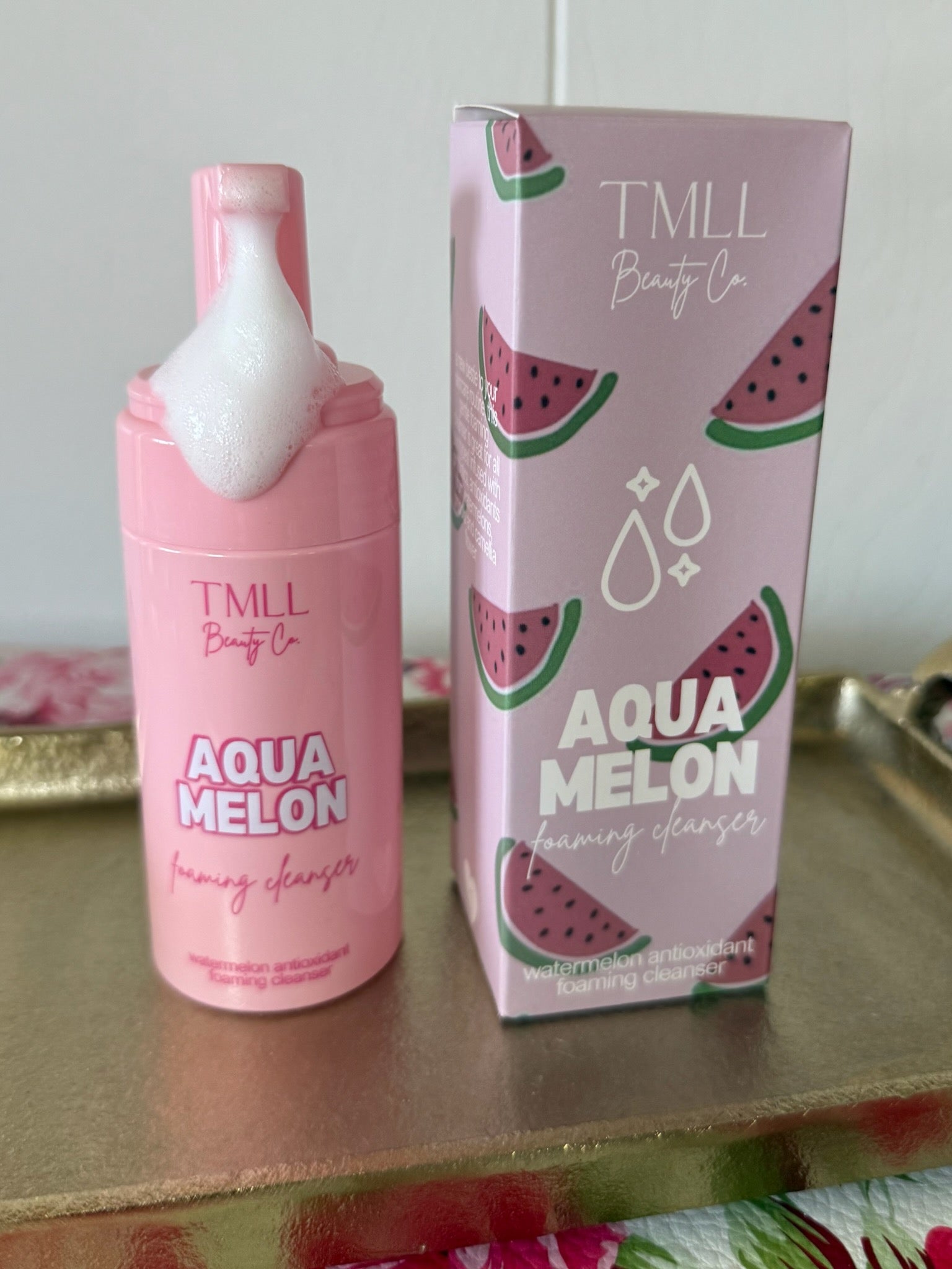 Aqua Melon Foaming Cleanser-TMLL Beauty Co-The Lovely Closet, Women's Fashion Boutique in Alexandria, KY