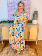 Sunset on the Beach Maxi Dress-180 Dresses-easel-The Lovely Closet, Women's Fashion Boutique in Alexandria, KY