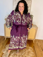 Chateau Weekend Midi Dress-180 Dresses-Umgee-The Lovely Closet, Women's Fashion Boutique in Alexandria, KY