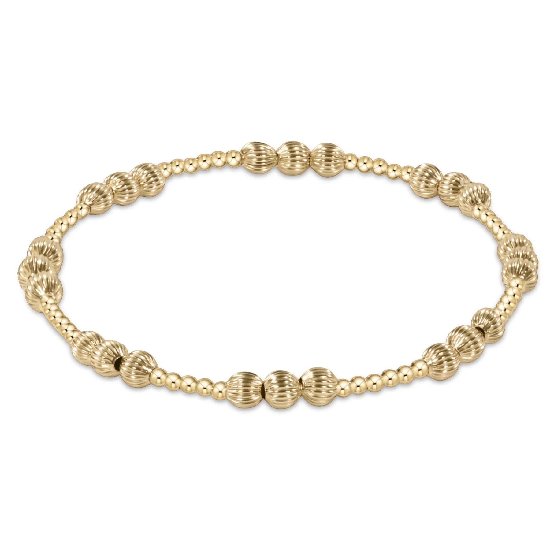 EXTENDS 4mm Dignity Joy Gold Bracelet-260 eNewton-eNewton-The Lovely Closet, Women's Fashion Boutique in Alexandria, KY