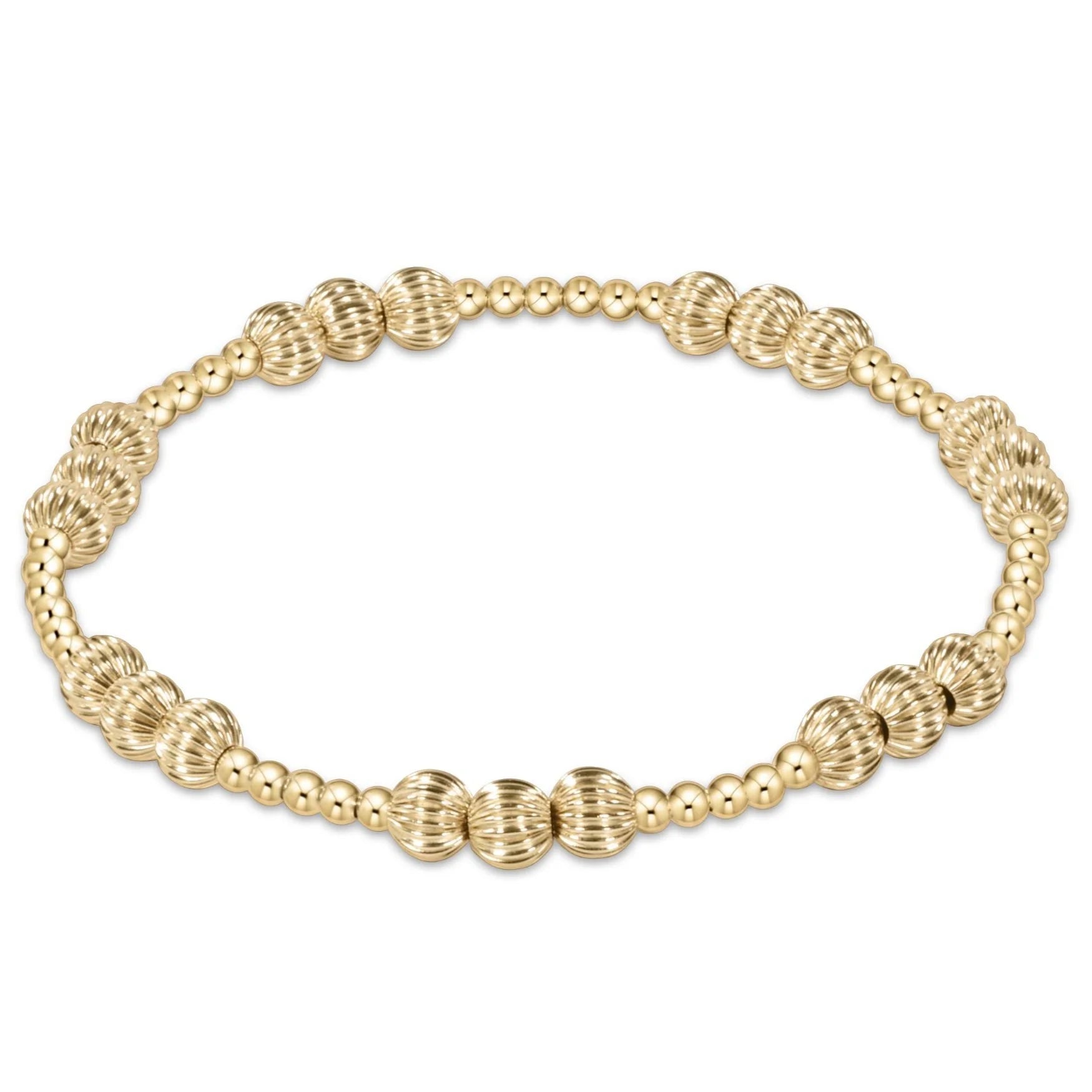Dignity Joy 5mm Gold Bracelet-Bracelets-eNewton-The Lovely Closet, Women's Fashion Boutique in Alexandria, KY