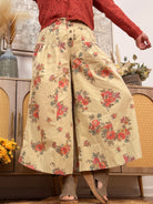 Golden Season Wide Leg Pants-240 Pants-easel-The Lovely Closet, Women's Fashion Boutique in Alexandria, KY