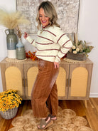 Autumn Favorite Corduroy Barrel Leg Pant-240 Pants-easel-The Lovely Closet, Women's Fashion Boutique in Alexandria, KY