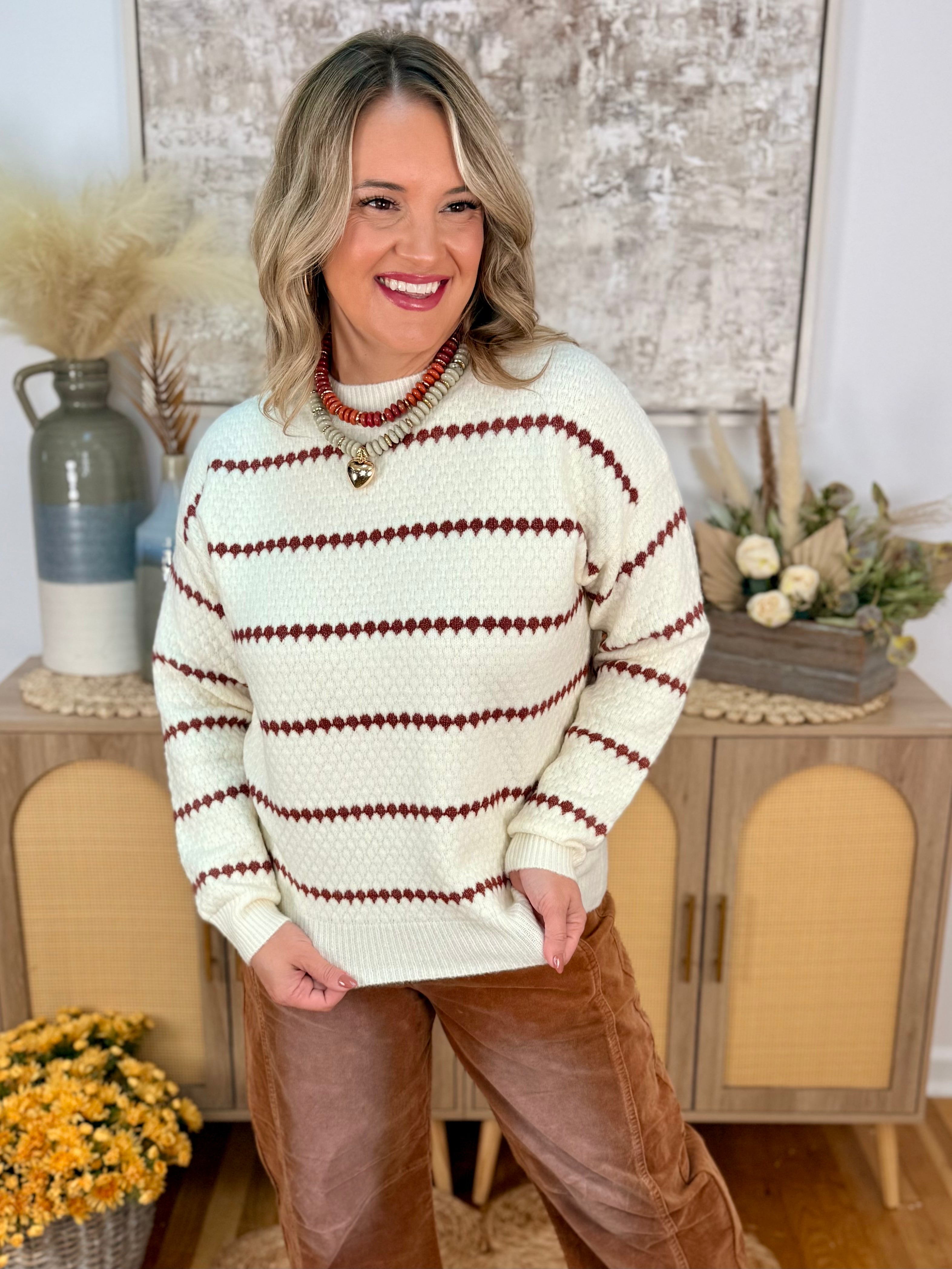 Cozy Moments Sweater-140 Sweaters-Staccato-The Lovely Closet, Women's Fashion Boutique in Alexandria, KY