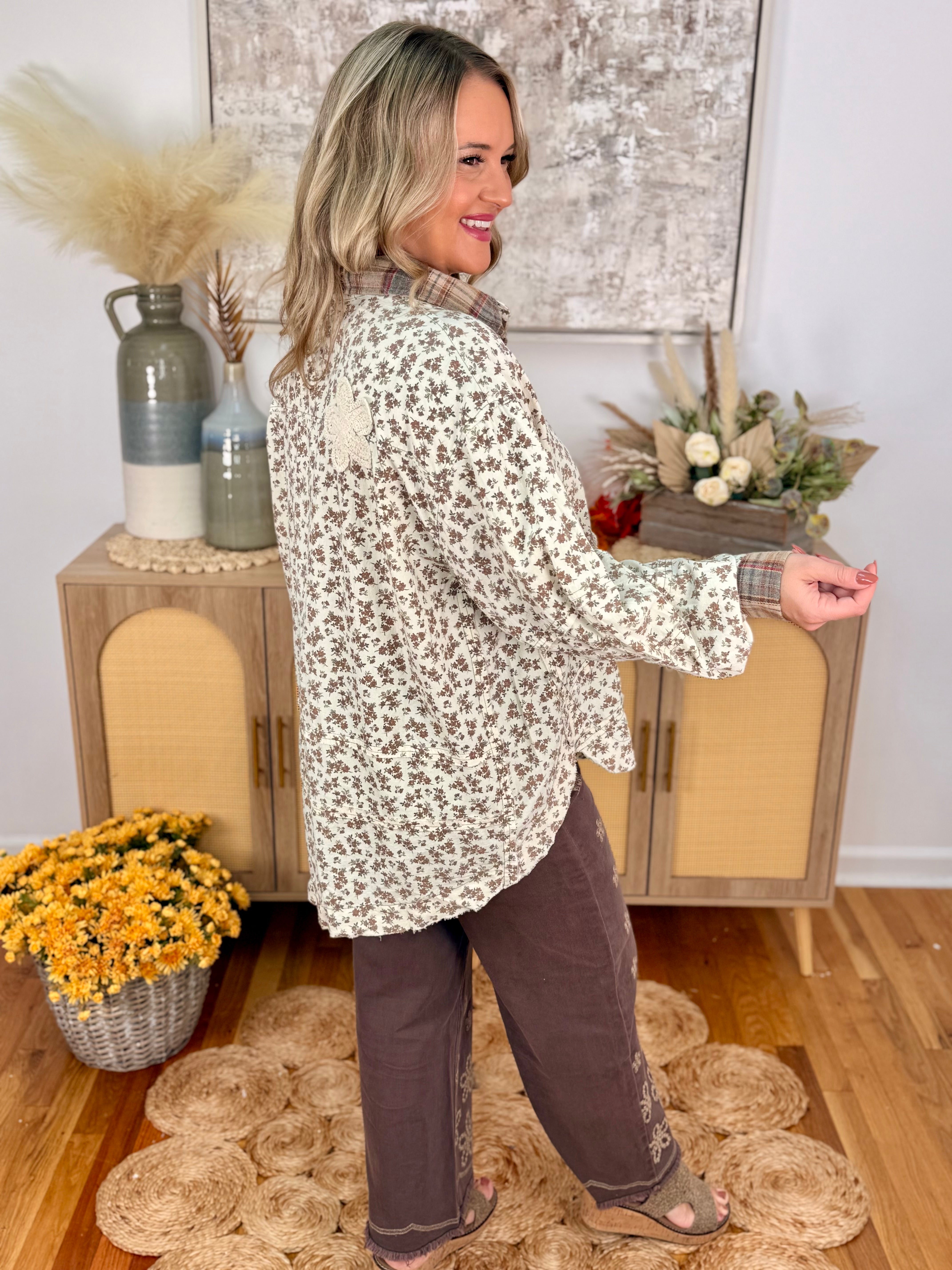 Gathered in Gratitude Long Sleeve Top-110 Long Sleeve Top-easel-The Lovely Closet, Women's Fashion Boutique in Alexandria, KY
