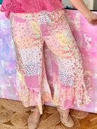 Currently Dreaming Ruffle Hem Pants-240 Pants-J.Her-The Lovely Closet, Women's Fashion Boutique in Alexandria, KY