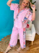 Cloud Nine Mineral Wash Cropped Pants-240 Pants-J.Her-The Lovely Closet, Women's Fashion Boutique in Alexandria, KY