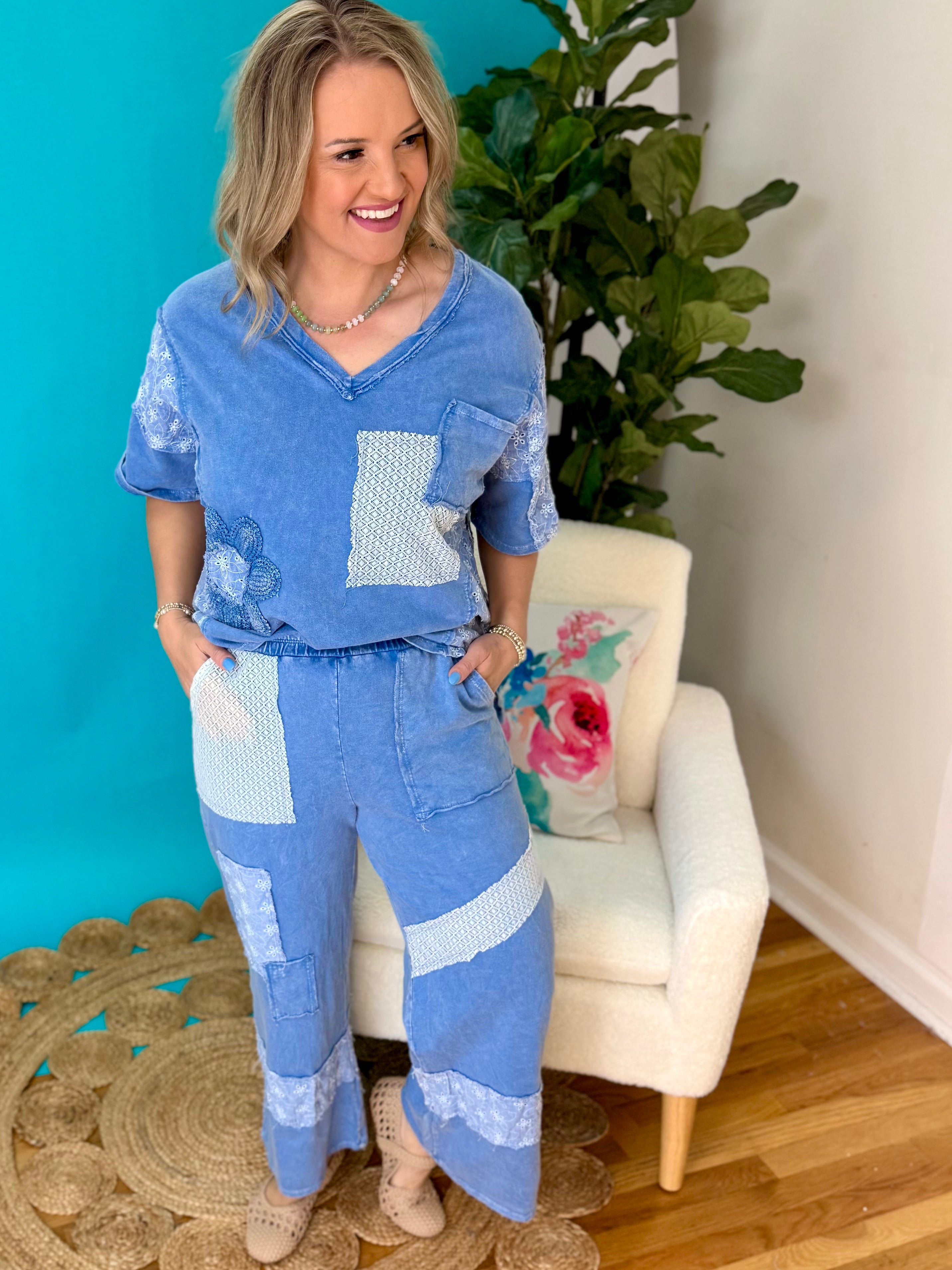 Head in The Clouds Pants-240 Pants-J.Her-The Lovely Closet, Women's Fashion Boutique in Alexandria, KY