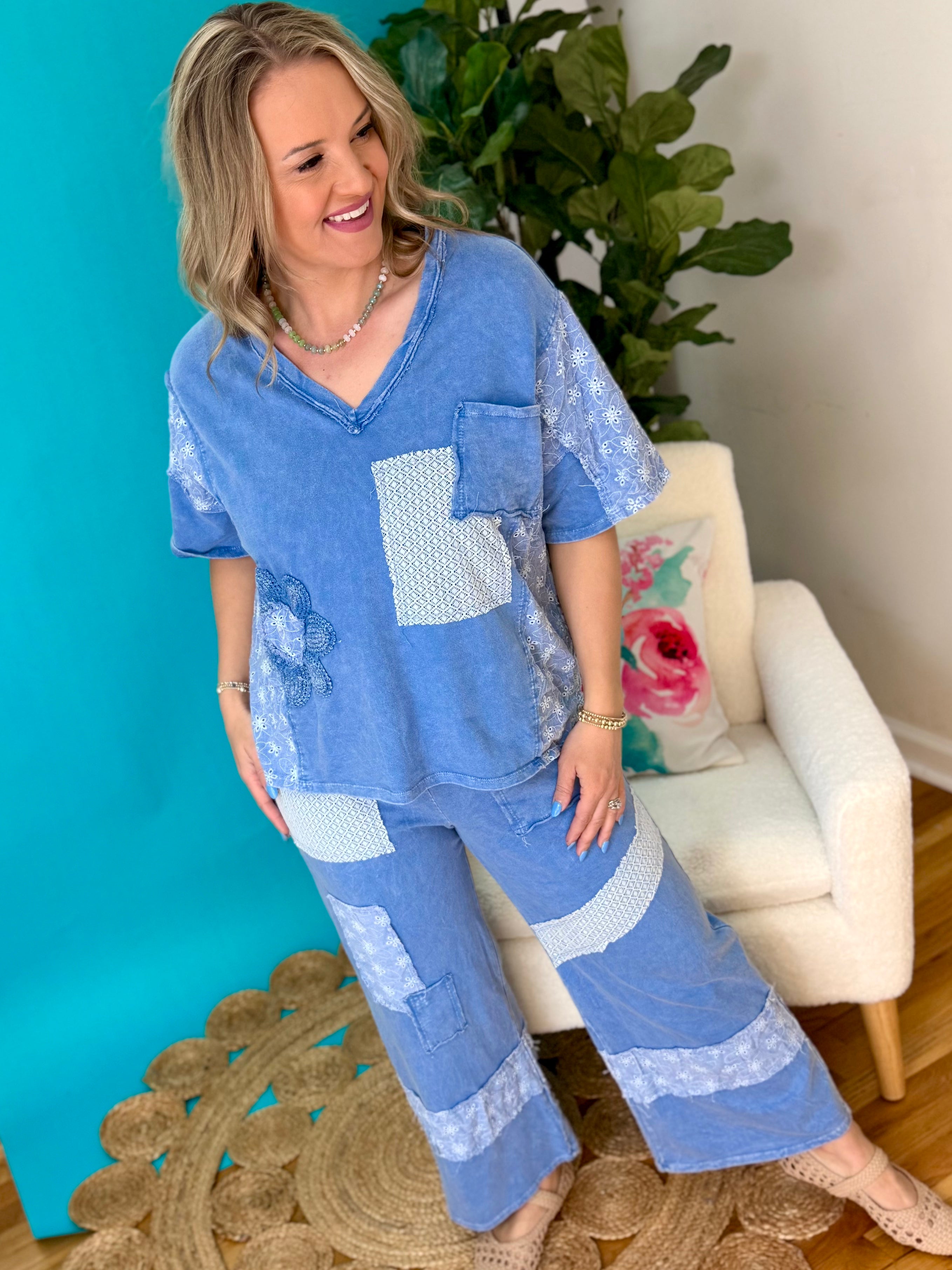 Head in The Clouds Pants-240 Pants-J.Her-The Lovely Closet, Women's Fashion Boutique in Alexandria, KY