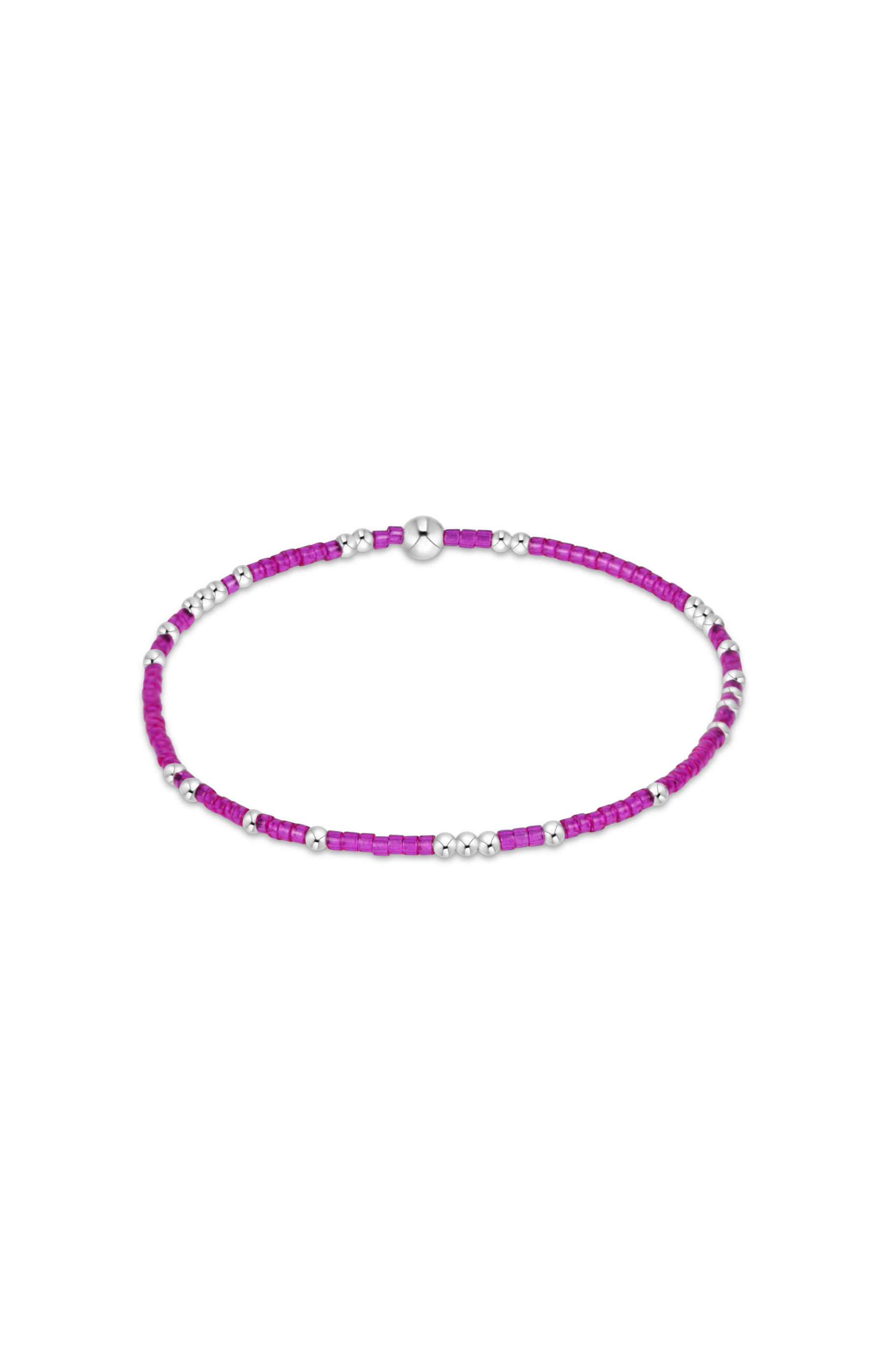 2025 Fall/Winter Hope Unwritten STERLING Bracelet - Fuchsia-260 eNewton-enewton-The Lovely Closet, Women's Fashion Boutique in Alexandria, KY