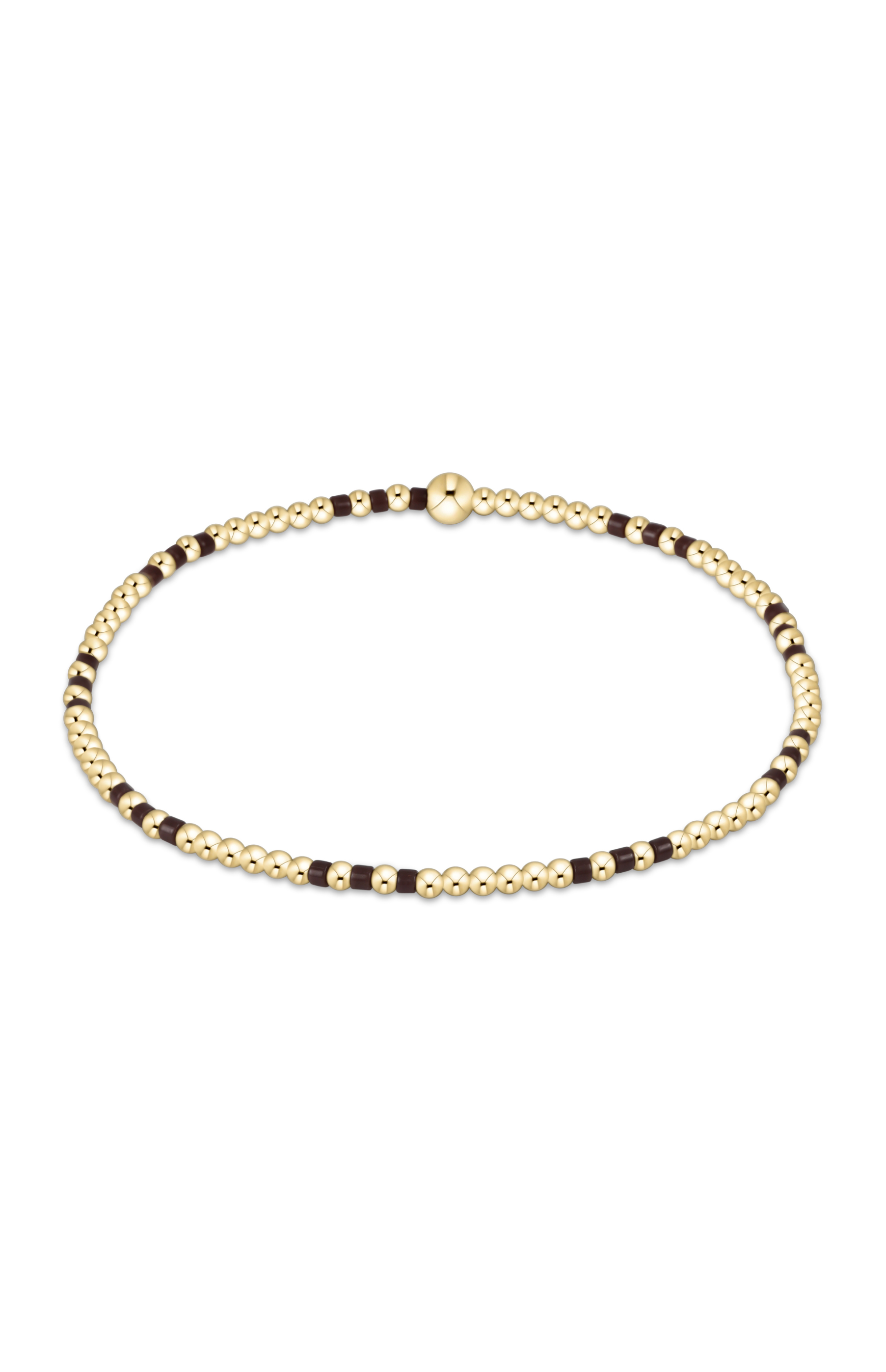 Hope Joy 2MM Bracelet - Chocolate-260 eNewton-eNewton-The Lovely Closet, Women's Fashion Boutique in Alexandria, KY