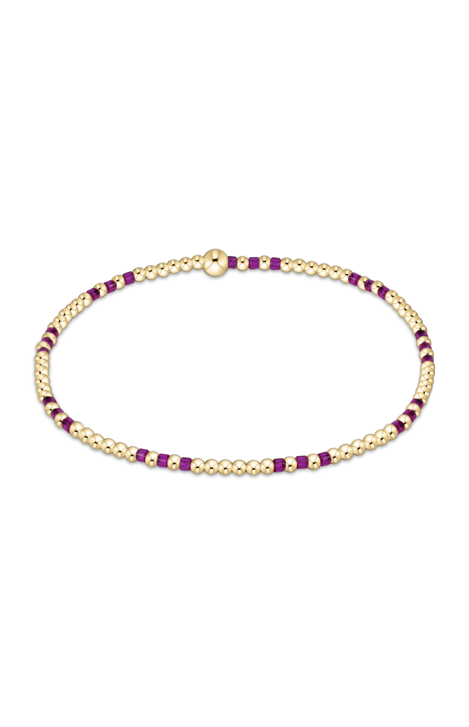 Hope Joy 2MM Bracelet - Fuchsia-260 eNewton-eNewton-The Lovely Closet, Women's Fashion Boutique in Alexandria, KY