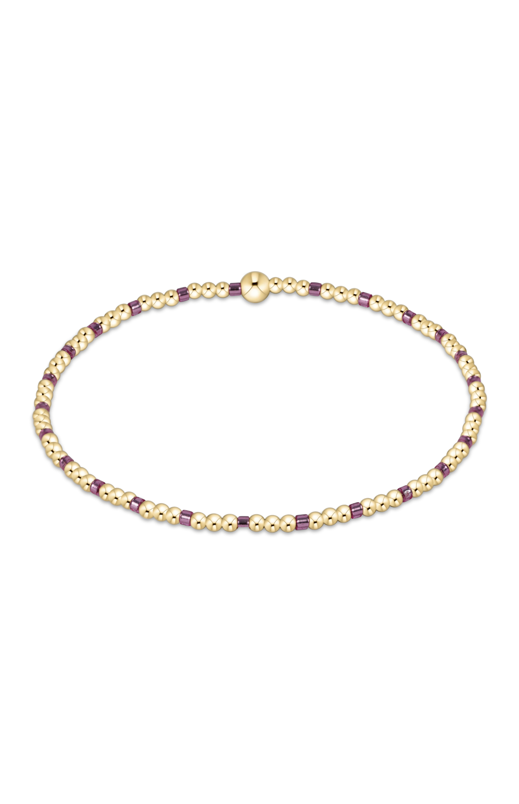 Hope Sincerity 2MM Bracelet - Pink Metallic-260 eNewton-enewton-The Lovely Closet, Women's Fashion Boutique in Alexandria, KY