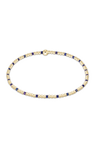 Hope Sincerity 2MM Bracelet - Blue Metallic-260 eNewton-enewton-The Lovely Closet, Women's Fashion Boutique in Alexandria, KY