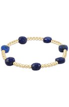 EXTENDS Admire Gold 3MM Bracelet - Lapis-260 eNewton-eNewton-The Lovely Closet, Women's Fashion Boutique in Alexandria, KY