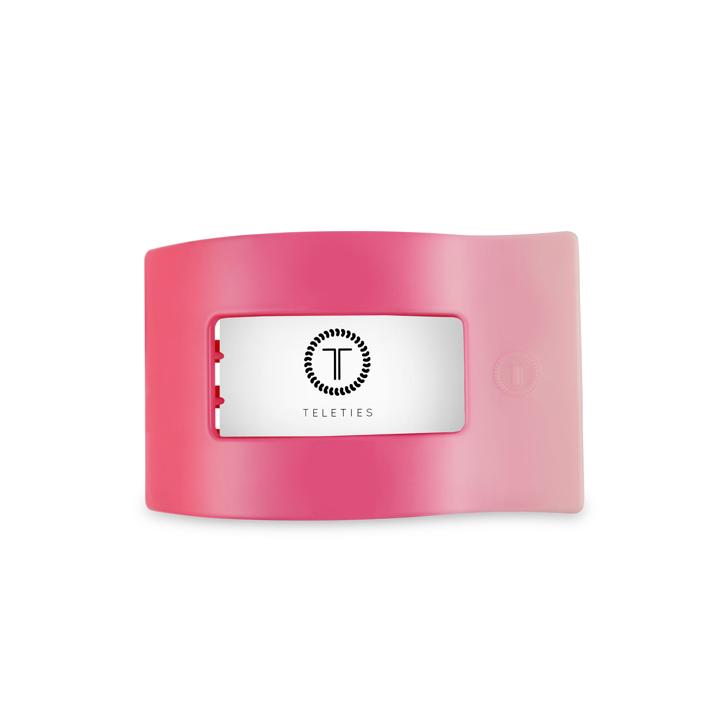 Flat Rectangle Hair Clip | Medium | Kiss & Tell-300 Headwear-TELETIES-The Lovely Closet, Women's Fashion Boutique in Alexandria, KY