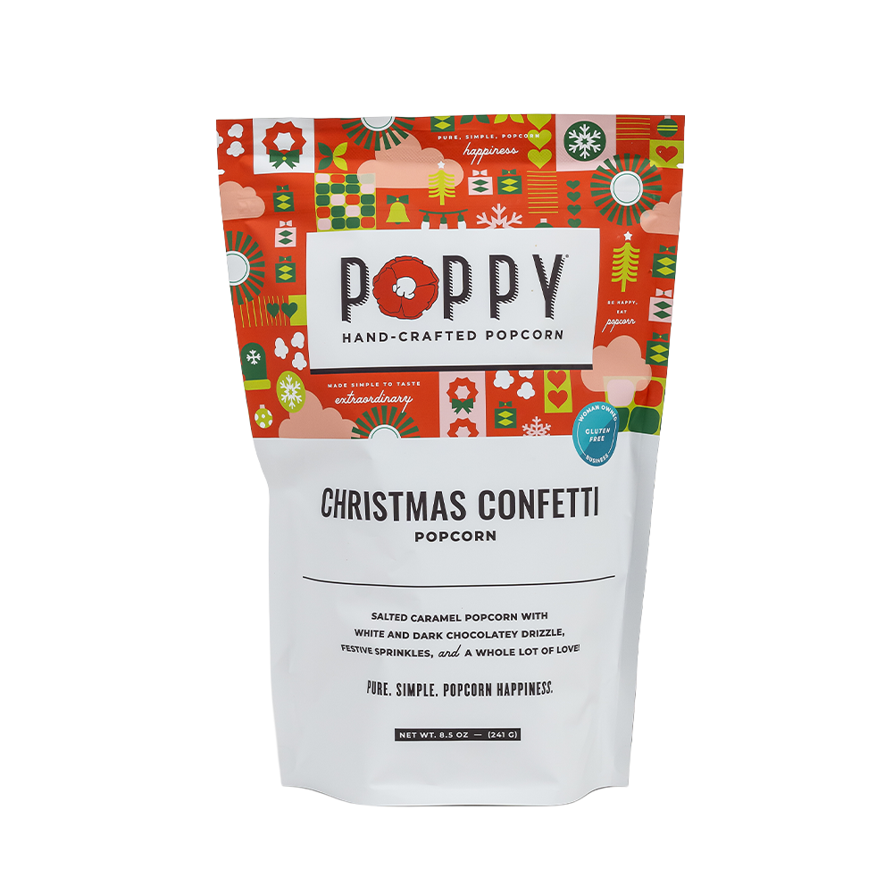 Christmas Confetti Popcorn-330 Food-Poppy Hand-Crafted Popcorn-The Lovely Closet, Women's Fashion Boutique in Alexandria, KY