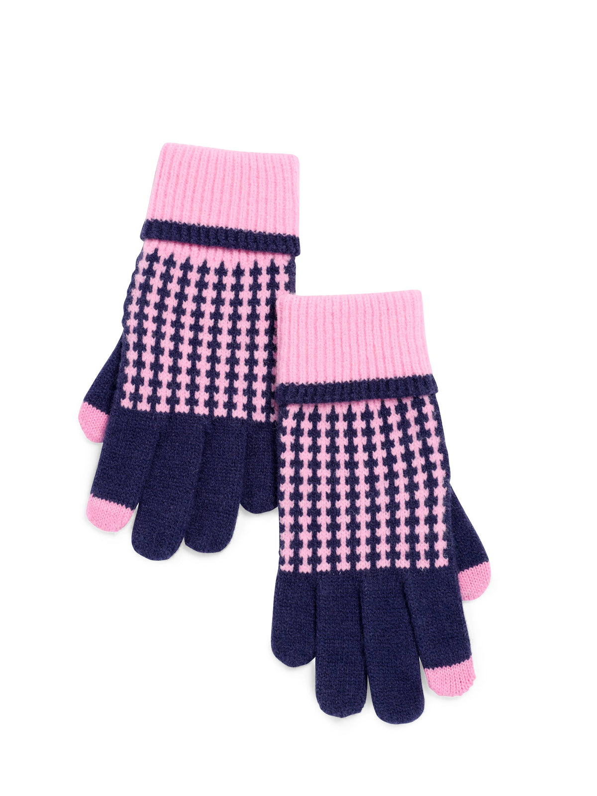 Hadley Touchscreen Gloves - Navy-350 Holiday-Shiraleah-The Lovely Closet, Women's Fashion Boutique in Alexandria, KY