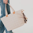 *Pre-Order* Day Dreamer Quilted Tote Bag-290 Bag/Handbags-Pretty Simple-The Lovely Closet, Women's Fashion Boutique in Alexandria, KY