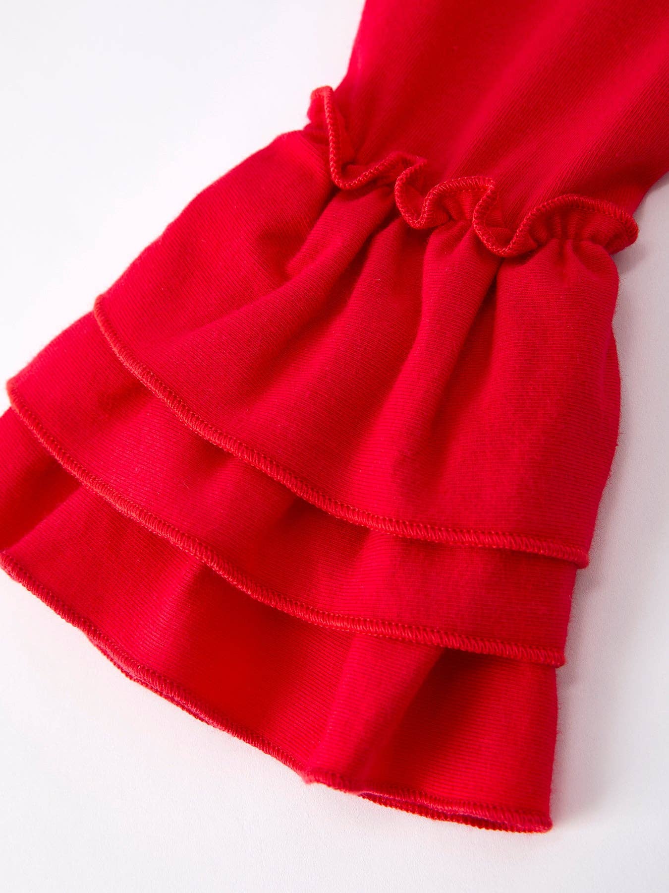 Valentine’s Bow Print Long Sleeve Ruffle Set-360 Carolines Closet-Rylee Faith Designs-The Lovely Closet, Women's Fashion Boutique in Alexandria, KY