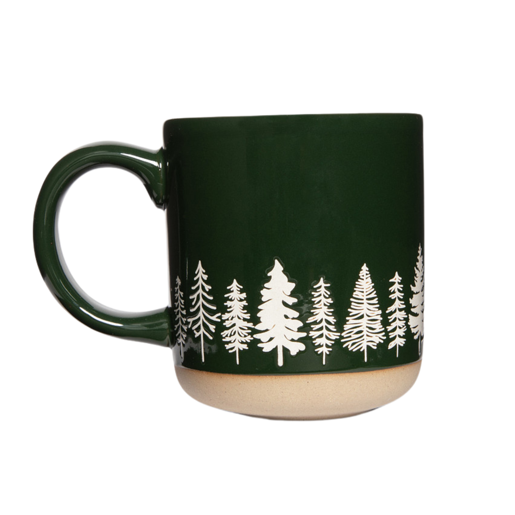 Pine Trees Stoneware Coffee Mug-310 Gift-Sweet Water Decor-The Lovely Closet, Women's Fashion Boutique in Alexandria, KY