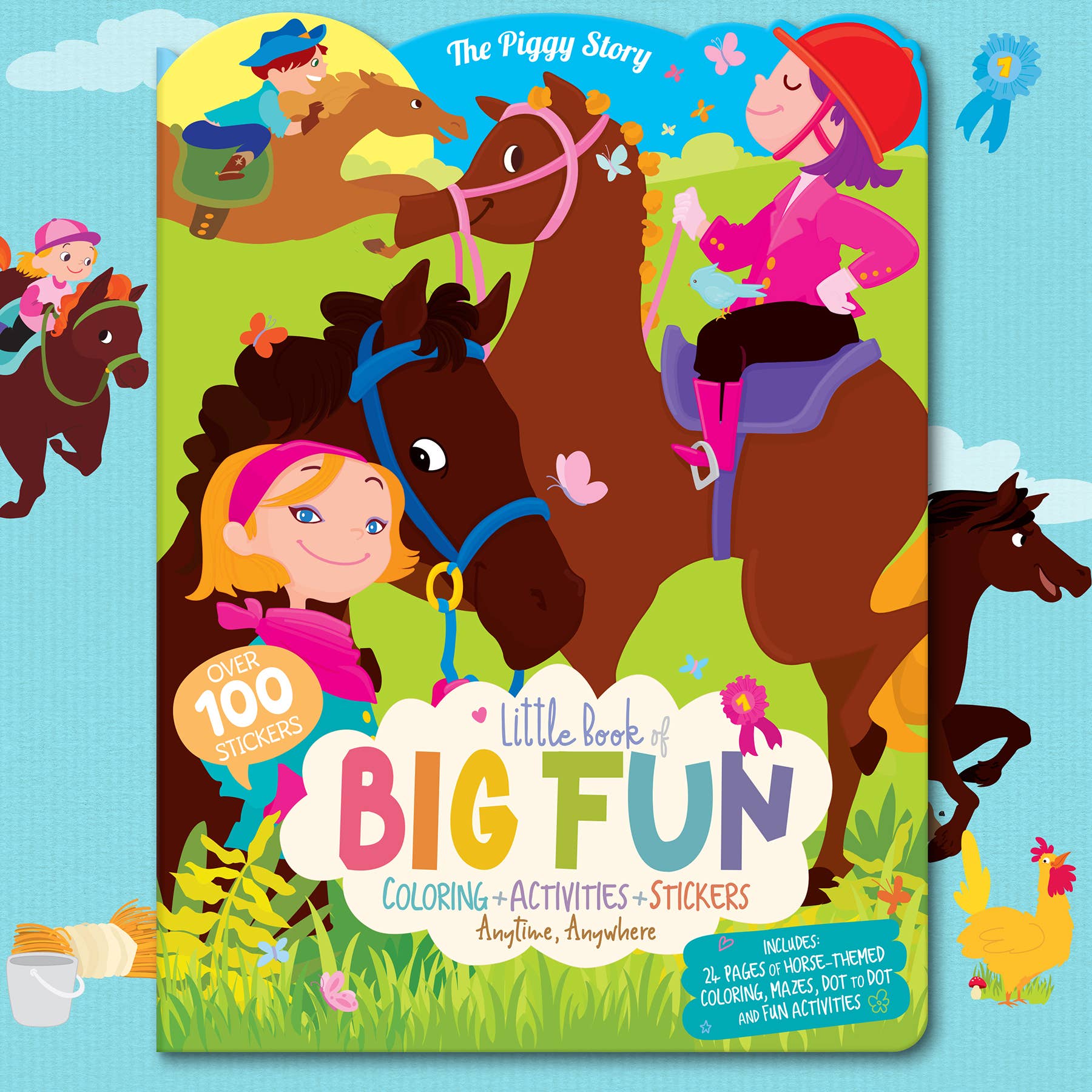 Little Book of Big Fun Activity Book | Horse Play-Girl Nation-The Lovely Closet, Women's Fashion Boutique in Alexandria, KY