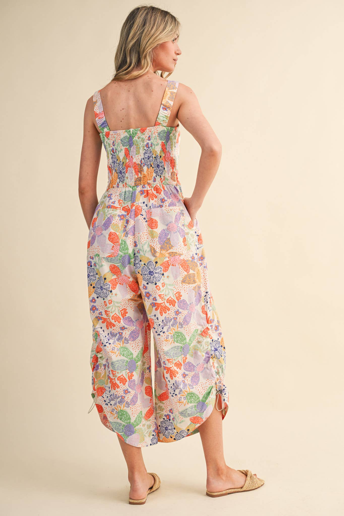Citrus Splash Jumpsuit-190 Rompers/Jumpsuits/Sets-&MERCI-The Lovely Closet, Women's Fashion Boutique in Alexandria, KY