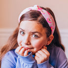 Kids Sequin Knot Headband - Rainbow: Pink-360 Carolines Closet-Frog Sac-The Lovely Closet, Women's Fashion Boutique in Alexandria, KY