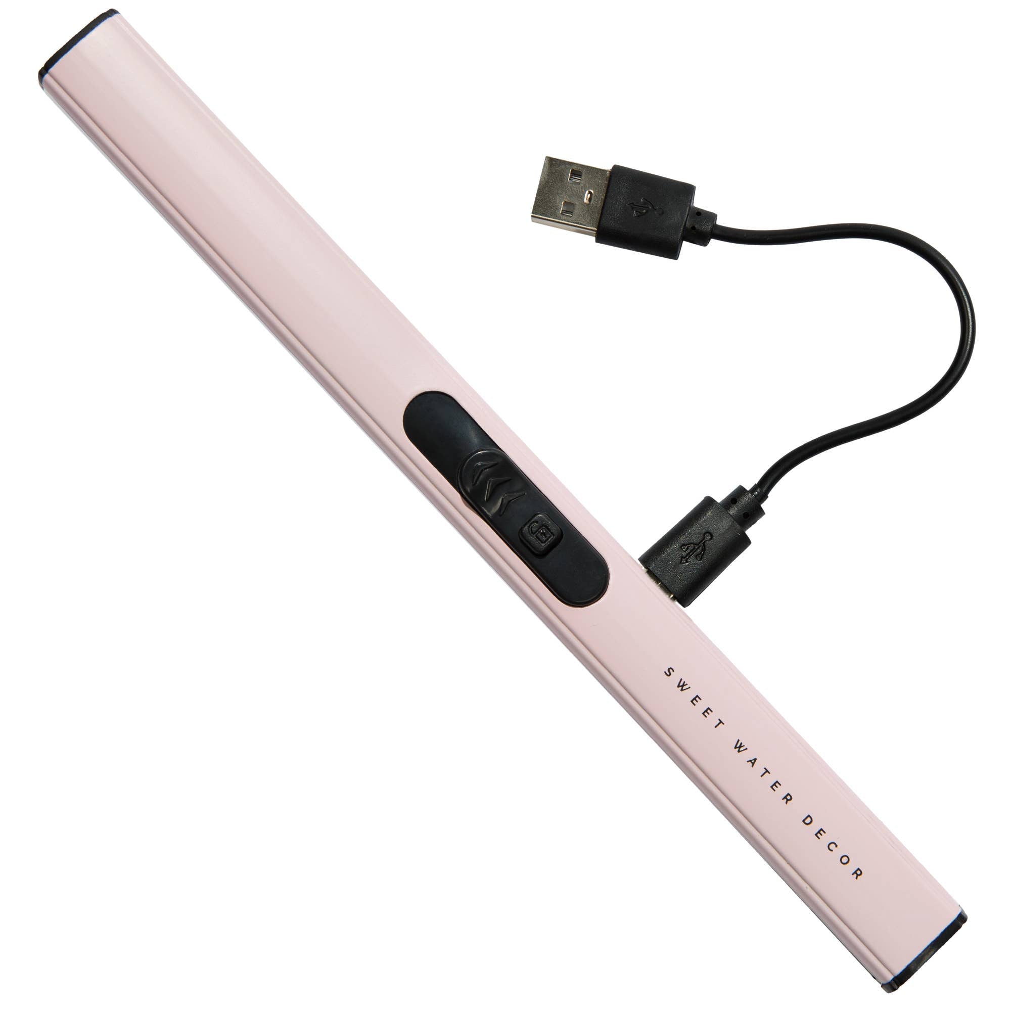 Blush Pink Rechargeable Electric Lighter-310 Gift-Sweet Water Decor-The Lovely Closet, Women's Fashion Boutique in Alexandria, KY