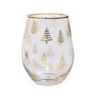 FINAL SALE Mary Square Gold Wine Glass-310 Gift-The Lovely Closet-The Lovely Closet, Women's Fashion Boutique in Alexandria, KY