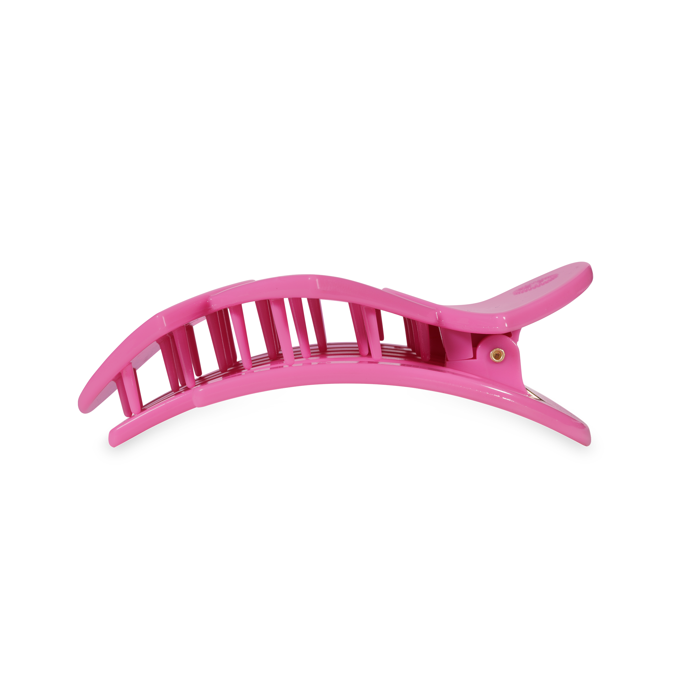 Flat Hair Clip | Medium | Pink Heart to Heart-300 Headwear-TELETIES-The Lovely Closet, Women's Fashion Boutique in Alexandria, KY