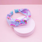 Kids Sequin Knot Headband - Rainbow: Pink-360 Carolines Closet-Frog Sac-The Lovely Closet, Women's Fashion Boutique in Alexandria, KY