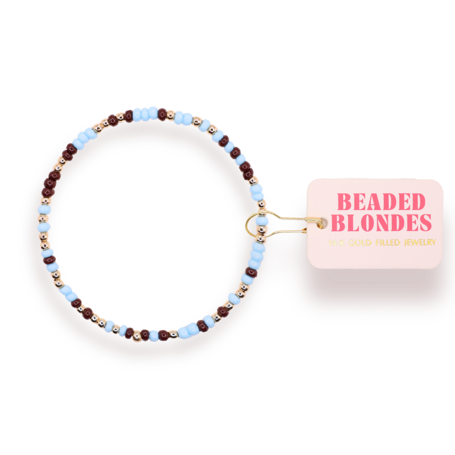 Sweater Weather Sprinkle Bracelet: Standard 6.75 inch-bracelet-Beaded Blondes-The Lovely Closet, Women's Fashion Boutique in Alexandria, KY