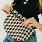 Westlyn Woven Bum Bag - Brown-290 Bag/Handbags-Pretty Simple-The Lovely Closet, Women's Fashion Boutique in Alexandria, KY