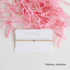 Beaded Blondes 7.25 inch Swarovski Birthstone Bracelet-250 Jewelry-Beaded Blondes-The Lovely Closet, Women's Fashion Boutique in Alexandria, KY