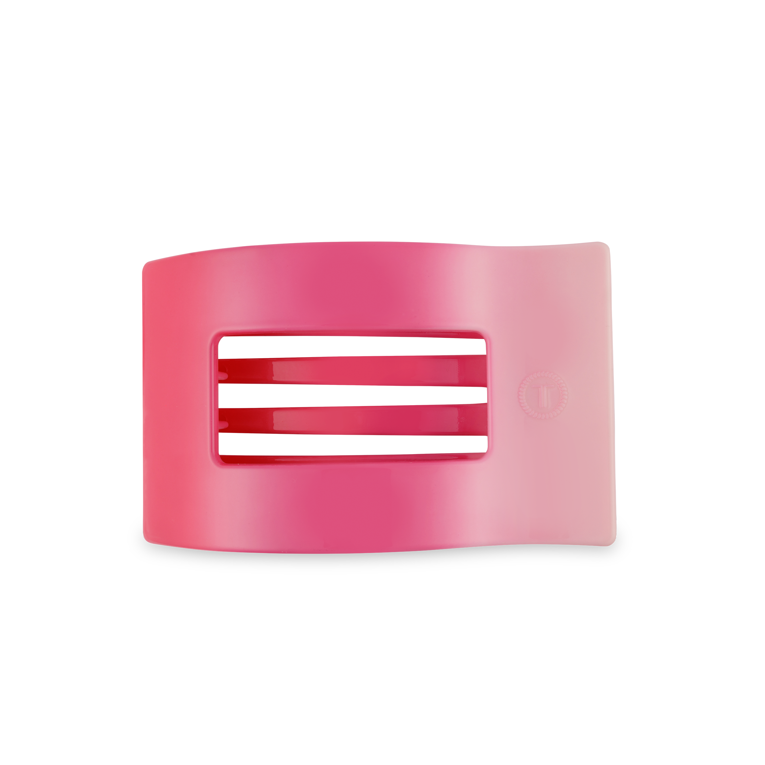 Flat Rectangle Hair Clip | Medium | Kiss & Tell-300 Headwear-TELETIES-The Lovely Closet, Women's Fashion Boutique in Alexandria, KY