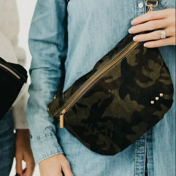 Westlyn Woven Bum Bag - Camo-290 Bag/Handbags-Pretty Simple-The Lovely Closet, Women's Fashion Boutique in Alexandria, KY