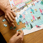 Town Square 1000 Piece Christmas Puzzle-310 Gift-WerkShoppe-The Lovely Closet, Women's Fashion Boutique in Alexandria, KY