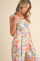 Citrus Splash Jumpsuit-190 Rompers/Jumpsuits/Sets-&MERCI-The Lovely Closet, Women's Fashion Boutique in Alexandria, KY