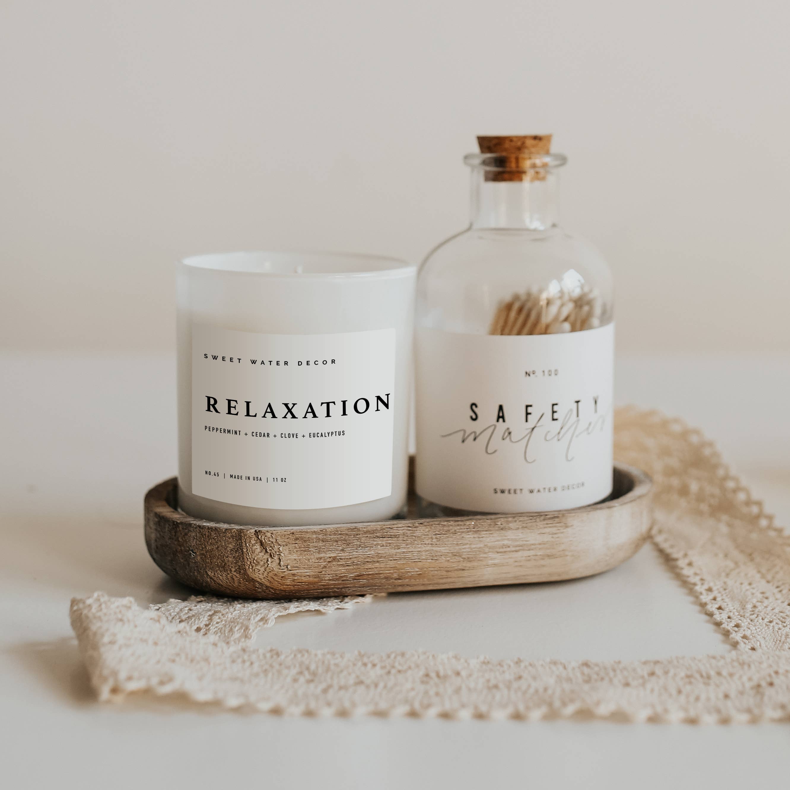 Relaxation 11 oz Soy Candle-310 Gift-Sweet Water Decor-The Lovely Closet, Women's Fashion Boutique in Alexandria, KY