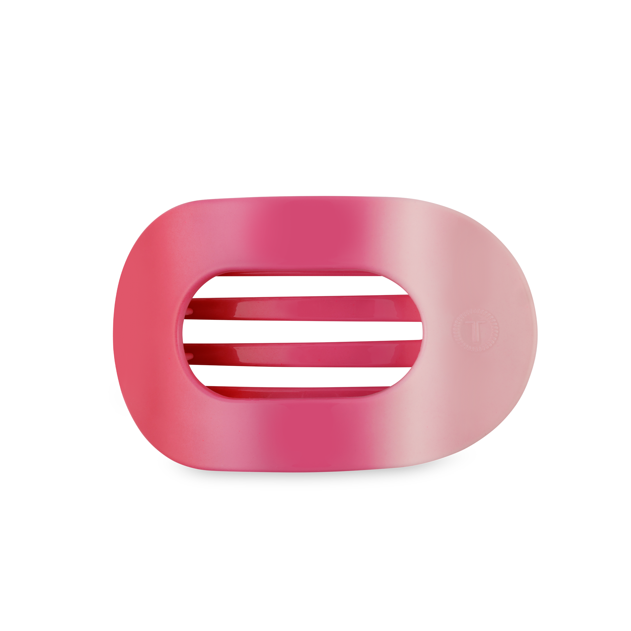 Flat Round Hair Clip | Medium | Kiss & Tell-300 Headwear-TELETIES-The Lovely Closet, Women's Fashion Boutique in Alexandria, KY