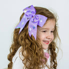 Large Unicorn Glitter Hair Bows-310 Gift-Frog Sac-The Lovely Closet, Women's Fashion Boutique in Alexandria, KY