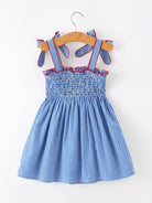 Girls 4th of July Plaid Twirl Dress-360 Carolines Closet-Rylee Faith Designs-The Lovely Closet, Women's Fashion Boutique in Alexandria, KY