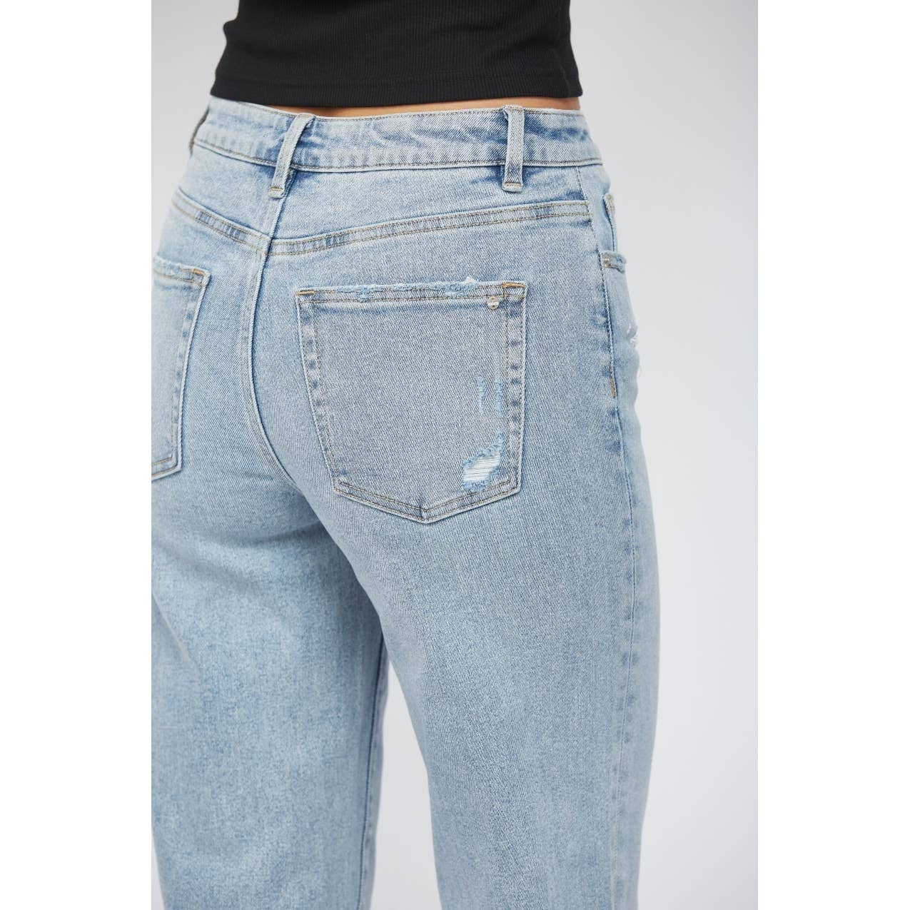 MICA DENIM High Rise Ankle Wide Leg-210 Jeans-Mica Denim-The Lovely Closet, Women's Fashion Boutique in Alexandria, KY