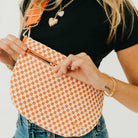 Westlyn Woven Bum Bag - Brown-290 Bag/Handbags-Pretty Simple-The Lovely Closet, Women's Fashion Boutique in Alexandria, KY