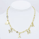 Mama Charm Gold Necklace-250 Jewelry-Treasure Jewels Inc.-The Lovely Closet, Women's Fashion Boutique in Alexandria, KY