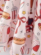 Baseball Print Girls Dress-360 Carolines Closet-Rylee Faith Designs-The Lovely Closet, Women's Fashion Boutique in Alexandria, KY