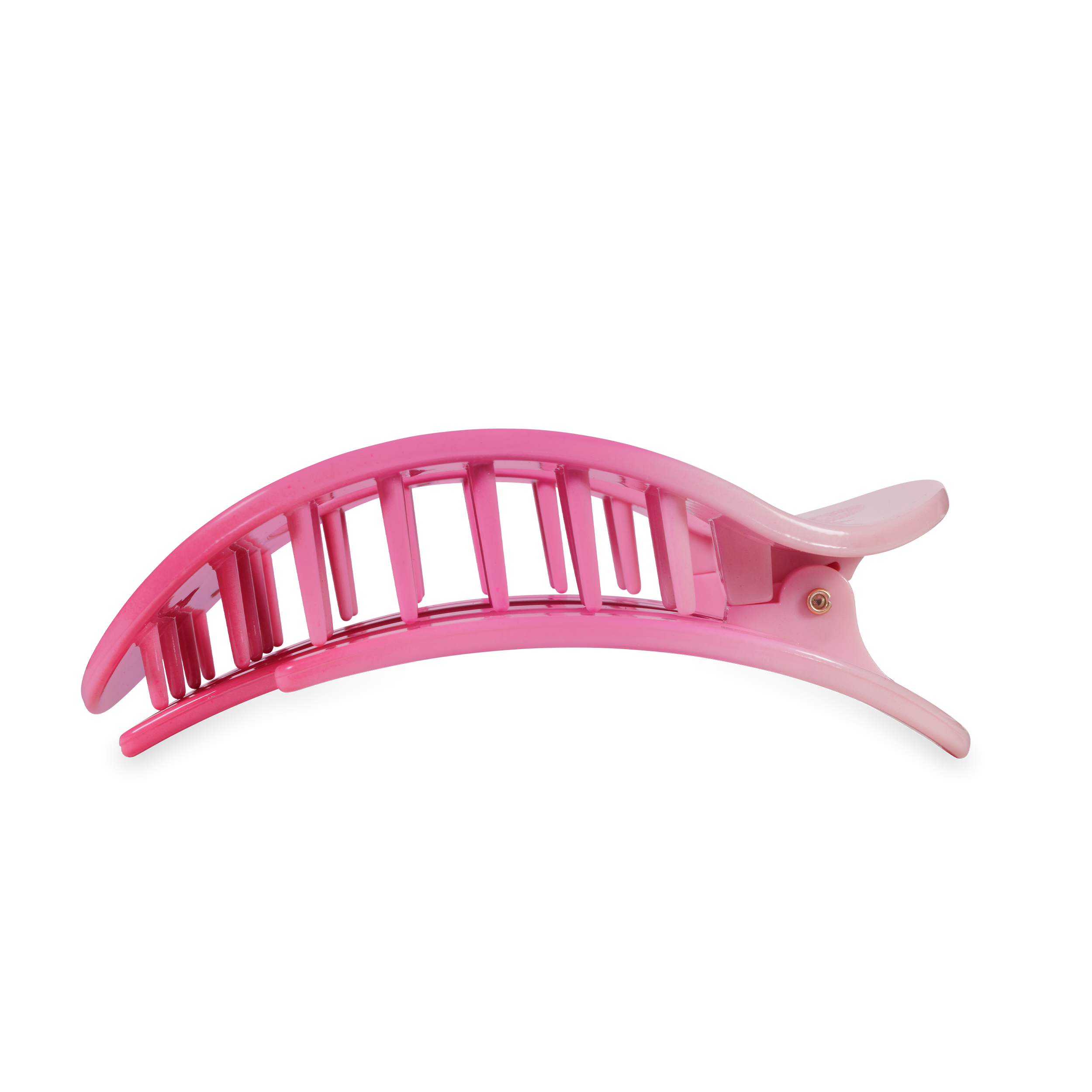 Flat Round Hair Clip | Large | Kiss & Tell-300 Headwear-TELETIES-The Lovely Closet, Women's Fashion Boutique in Alexandria, KY